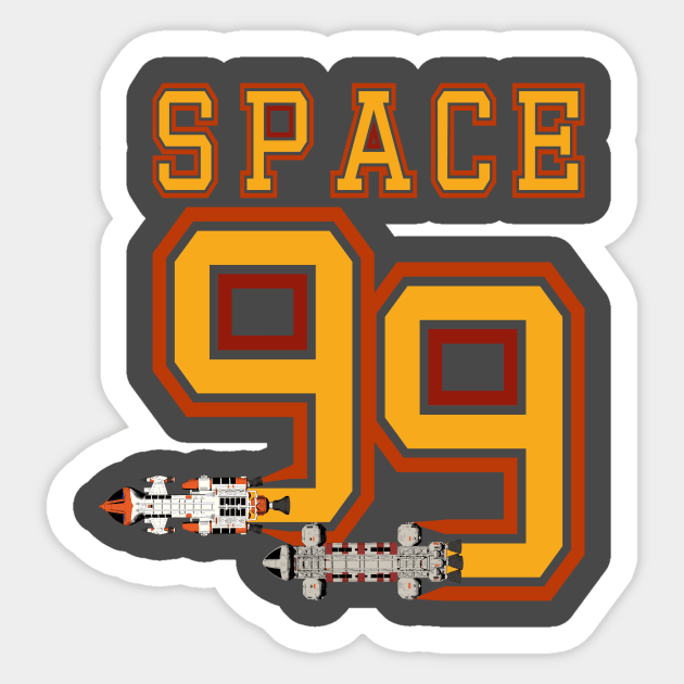 Team Space '99 Sticker by SimonBreeze